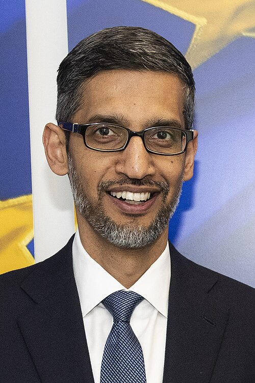 Portrait of Sundar Pichai